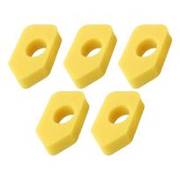 5 vnt. Geltoni oro filtrai Brigg Strattone 698369 5088D 5088H 5086K 4216 5099 Serijos 98900 9b900 9c900 Geltonas putplasčio oro filtras