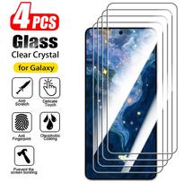 4 vnt. grūdintas stiklas, skirtas Samsung Galaxy S25 S24 Ultra S23 S22 S21 Plus S20 FE, pilnas dangtelis, ekrano apsauga, skirta Galaxy A35 A36 A37 A54 A55 A56 A57 A17 5G Galaxy A70