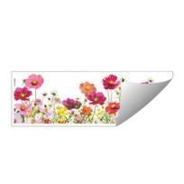Sticker Double Sided Visual Graphic Flower Wall Removable Waterproof Stickers Decorative Wall Sticker Windows Decoration