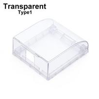 Sieninis lizdas Vandeniui atspari dėžutė Elektros kištuko dangtelis Jungiklio apsauginis dangtelis Apsauga Lizdas Transparent Type1