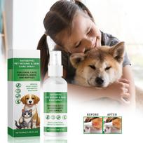 Naminių gyvūnėlių žaizdų ir odos priežiūros priemonė 50 ml naminių gyvūnėlių odą raminantis purškalas, mažinantis odos paraudimą ir patinimą, tinka šunims, katėms One Size balta