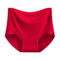 High Waisted Underwear for Women Full Coverage Tummy Control Shapewear Panties Plus Size Soft Breathable Stretch Brief L