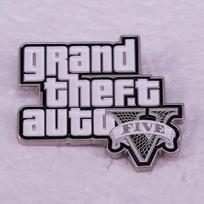 Grand Theft Auto Action-Adventure Game Brooch