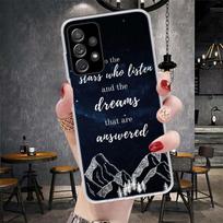A Court of Mist Fury Sarah J Maas Soft Phone Case For Samsung Galaxy A13 A14 A15 A16 A17 A53 A54 A55 A56 A57 A33 A34 A35 A36 A37 Samsung A23