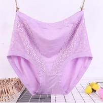 Women lace Underwear extra large Big Size Briefs Breathable Large Panties Leakproof Cotton High Waist Undershorts Soft underwear XL