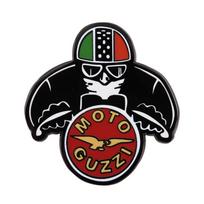 Moto Guzzi Retro erelio logotipas emalinis ženklelis - Italijos motociklų kolekcionieriaus sagė