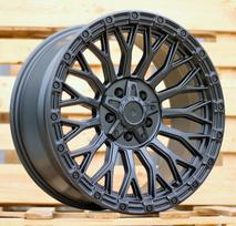 Ratlankis RACINGLINE A1894 R20x9 6x139.7 ET 18 CB 110.5 (Black Half Matt) (910 kg)
