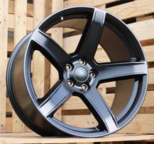 Ratlankis RACINGLINE B1671 R18x7.5 5x115 ET 20 CB 71.5 (Black Half Matt) (765 kg)