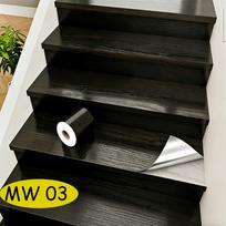 Medžio rašto lipni vandeniui atspari PVC tapetai, Laiptų renovacija, Lipnios medinės grindys, Plytelių grindys, Marmurinės grindys, Namų dekoravimas 30cm*1m juoda