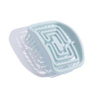 Hollowed-out Square Hair Comb For Volumizing, Cleaning, And Smoothing Hair. One Size