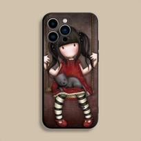 S-Santoro G-Gorjusses Phone Case For iPhone 17,16,15,14,13,12,Pro,Max,Plus,E,SE4,Air,Mini Black Soft Cover iPhone11