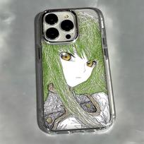 prabangus komiksas Code Geass telefono dėklas iPhone 17e 17 16 15 14 13 12 11 mini Pro Max X XR XSMAX Air Plus skaidrus minkštas dangtelis iPhone 13 ProMax
