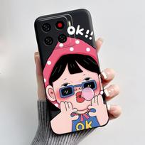 Cute Cartoon Case For ZTE Blade A56 Z2473 Nubia A56 Printing Shell For Blade A56 Pro Protective Cover Soft Silicone Black Casing ZTE Blade A56 Pro