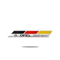 Aliumininės automobilio emblemos lipdukus galima laisvai klijuoti ant automobilio kėbulo. Skirta Opel Insignia Astra Antara Meriva Zafira H G Corsa
