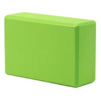 1/2Pcs EVA Yoga Block Supportive Lightweight Pilates Meditation Non-Slip Foam Block High Density Fitness Gym Blocks Yoga Accessories 1pc žalia