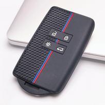 Raktų pakabuko dangtelis Renault Clio Megane Kadjar Captur Koleos Espace Talisman Scenic Apsauginis priedas Raktų pakabuko apsauga Pakeitimas juoda