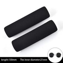 Handlebar Foam Cover 130/150/195/350/500mm 7mm Thickness Black 130mm