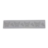 Professional Silicone Mold Butterfly Lace Fondant Mat Hollow Out Embossing Mat Baking Tool Sugar Pastes Mold DIY Crafts 1