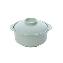 Instant Noodle Bowls With Lids Soup Hot Rice Bowls Students Food Container Healthy Tableware Bowl Tableware žalia