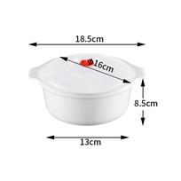 Instant Noodles Soup Steamed Bun Microwave Heating Box Lunch Box Steamer Box Fresh Keeping Box S