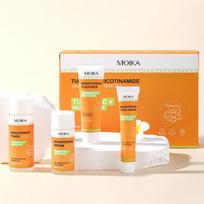 MOIKA Turmeric Niacinamide Brightening 4-Piece Set Brighten Skin Beauty Care Products 30ml