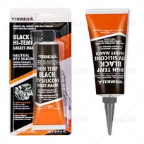 Aukštos temperatūros RTV silikoninis klijų sandariklis 85g Super Klijai Stipri Pasta Automobilio Variklio Tarpų Sandariklio Remontui Variklio Užpildas black 1pcs gray