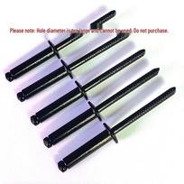 Full Stainless Steel Black Blind Rivet, Pop Rivet, 304 Cap and Core Pull Rivet 3.0*6, 1000 pcs