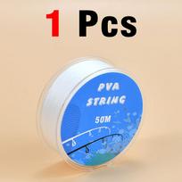 MNFT Carp Fishing PVA String 50M Per Roll Dissolve for Carp Fishing Boilie and Carp Fishing Bait