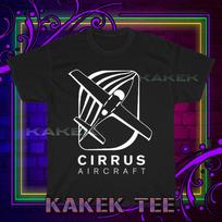 Men's and Women's T-shirts Cirrus Aircraft Big S