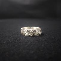 Handmade Adjustable Open Ring With Bat Motif Sterling Minimalist Vintage Statement Jewelry Men Women Adjustable Open Band
