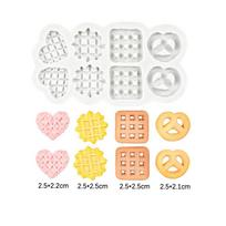 Multi-Use Silicone Mold Flexible Biscuit Mold DIY Fondant Mold  Home Baking 4