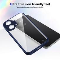 EUCAGR HD Clear PC Hard Case For XIaomi Redmi Turbo 5 Max 5G Back TPU Bumper Shockproof Transparent Phone Cover For Redmi Turbo5 Redmi Turbo 5 mėlyna