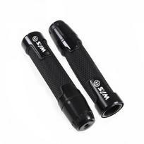 For SYM Joymax Z 125 200 250 300 GTS 250i 300i T3 7/8'' 22mm Motorcycle accessories Handle ends Grips Bar Hand Handlebar juoda