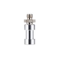 1/4 -20 iki 3/8 -16 sriegiuoto sraigto adapterio keitiklio, įvorės reduktoriaus įvorės varžtų tvirtinimo rinkinys 1PCS sidabras