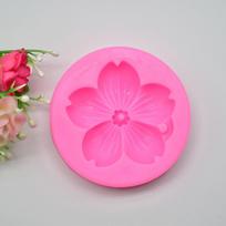 Flowers Silicone Fondant Mold Cake Decorating Chocolate Baking Mould Tool Baking Tools Kitchen rožinė