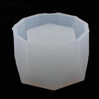 Silikoninės formos gėlių vazonas, skirtas papuošalams gaminti iš dervos, 8,5x3,4 cm 5x5CM 1 gryna