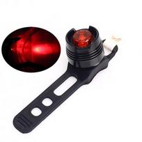 Waterproof Bike Rear Tail LED Helmet Cycling FlashLight Safety Warning Lamp for Cycling Safety sidabras