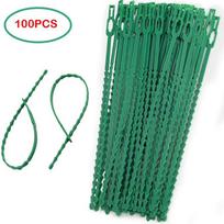 50/100 vnt. Daugkartinio naudojimo plastikiniai augalų atramos spaustukai Gnybtai augalai kabantis vynmedžių sodas 100pcs