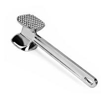 Meat Tenderizer Hammer Tool Dvipusiai nagai Meat Mallet Mėsos plaktukas vištienos žuvies mėsos kepsniams juoda