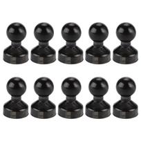 10 vnt spalvingi magentiški smeigtukai lentos magnetai mini žemėlapio magnetai stiprūs magnetiniai šaldytuvo magnetai biuro reikmenys juoda
