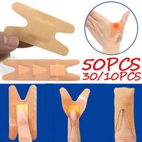 H drugelio formos medicininė vandeniui atspari juostelė, antibakterinė žaizdų tvarsliava, apsauganti pirmosios pagalbos tvarstį, 76x38 mm 10pcs