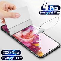 4 vnt Hidrogelio plėvelės pilnas dangtelis, skirtas Samsung Galaxy A50 A51 A52 A70 A71 A72, skirtas Samsung A12 A21S A52S A10 A30 A40 ekrano apsaugai iphone 11 gryna