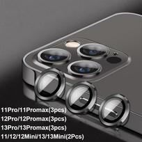 2/3 vnt. nugaros objektyvo apsauga, skirta iPhone 16 15 11 12 Pro Max 13 prabangus fotoaparato apsauginis stiklas, skirtas iPhone 14 Plus objektyvo apsauginis plėvelės stiklas iPhone 13 juoda