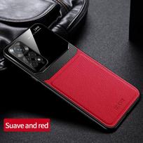 Dėklas, skirtas Xiaomi Redmi Note 11S Case PU odinis galinis dangtelis, skirtas Xiomi Redmi Note 11 11E 11T Pro Plus 5G dėklai Note11 Note11s Coque Redmi Note 11 Global raudona
