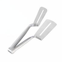 1vnt nerūdijančio plieno maisto žnyplės BBQ duonos spaustukai Buitiniai virtuvės reikmenys Patvarus naudojimas Dovanų kepimo semtuvėlis Keptos žuvies kastuvas 1pcs white