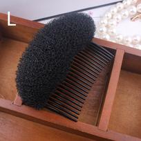 Pūkuoti plaukų segtukai Pūkuoti plaukų pagalvėlės Kirpčiukai Paskelbta Princess Head Bun Maker Plaukų formavimo segtukai Stick Braider Plaukų segtukai L