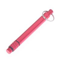 Titano lydinio lauko EDC dantų krapštukas Fruit Fork Camping Tool Dantų krapštuko laikiklis Titano dantų krapštukas raudona