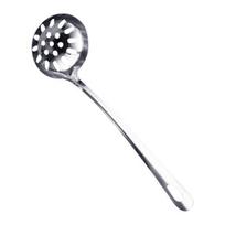Sriubos samtis Sietelis Atspari rankena Aukštos temperatūros Ilga nerūdijančio plieno Kabinamas Karštas Colander Spoon