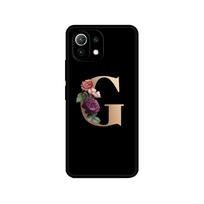 For xiaomi Mi 11 / Mi 11 Lite 5G NE 4G / Mi 11i 11 Ultra Case Back Cover xiaomi11 Mi11 i black tpu case Funny Custom name Letter Xiaomi Mi 11 black