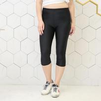 Vasarinės treniruočių tamprės moterims Elastingas juosmuo Laisvalaikio tamprės Didelės blizgios tamprės Labai tamprios tamprės Kelnės sportui M juoda